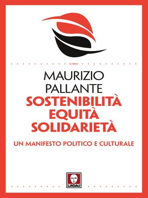 cover image of Sostenibilità Equità Solidarietà